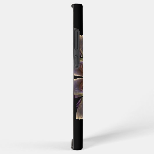 Coque Samsung Galaxy Ange Abstraite ailes Mandala Monogramme fractal (Côté droit)