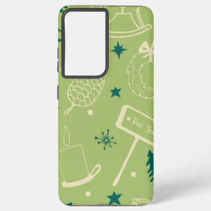 Coque Samsung Galaxy Angel Artwork Ball Christmas Cup Décembre Design