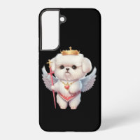 Angel Maltese Chiot, Maltes amoureux de les chiens