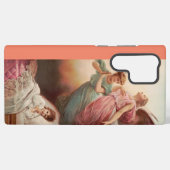 Coque Samsung Galaxy Anges gardiens avec enfant (Verso Horizontal)