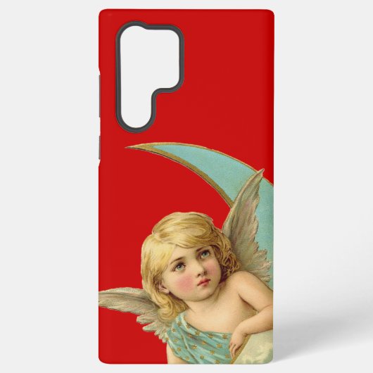 Coque Samsung Galaxy Angle vintage dans la lune (Verso)