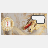 Coque Samsung Galaxy Année chinoise d'or du dragon (Verso Horizontal)