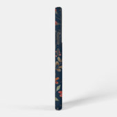 Coque Samsung Galaxy Antique aquarelle Imprimer floral sur marine (Côté droit)