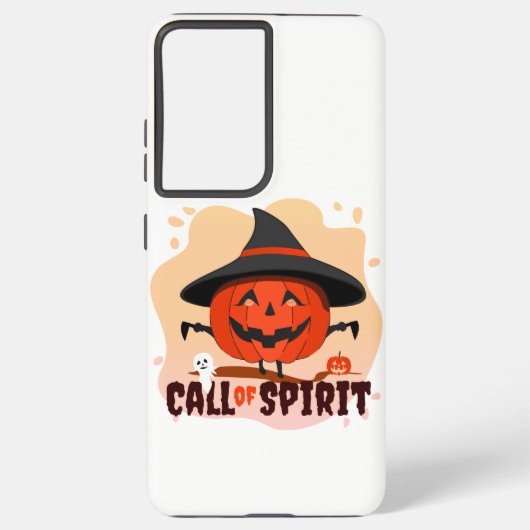 Coque Samsung Galaxy Appel de l'Esprit d'Halloween (Verso)