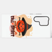 Coque Samsung Galaxy Appel de l'Esprit d'Halloween (Verso Horizontal)