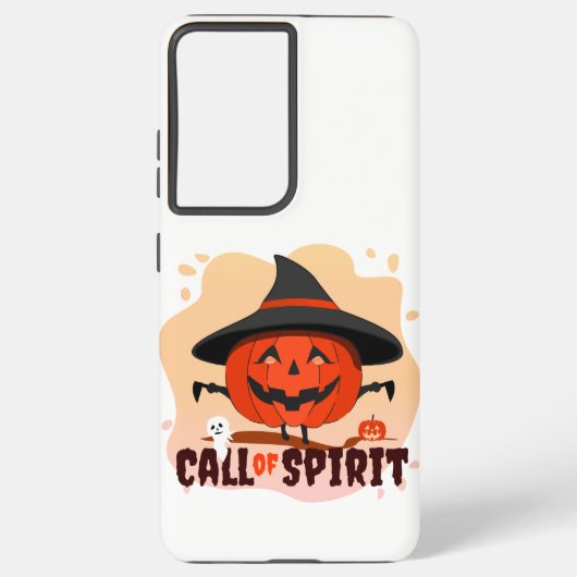 Coque Samsung Galaxy Appel de l'Esprit d'Halloween (Verso)