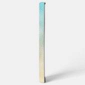 Coque Samsung Galaxy Aqua et Gold Ombre Foil (Côté gauche)