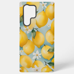 Coque Samsung Galaxy Aquarelle Citron/fruit
