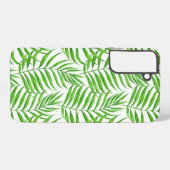 Coque Samsung Galaxy Aquarelle feuille de palme (Verso Horizontal)
