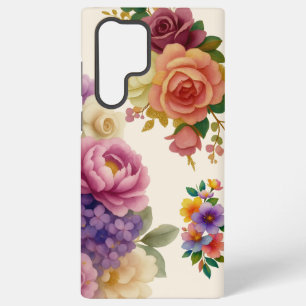 Coque Samsung Galaxy Aquarelle Florale