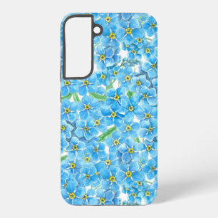Coque Samsung Galaxy Aquarelle myosotis