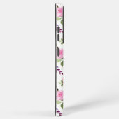 Coque Samsung Galaxy Aquarelle rose (Côté droit)