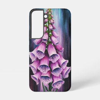 Coque Samsung Galaxy Aquarelle violette Foxglove