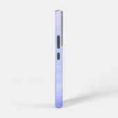 Coque Samsung Galaxy Aquarelle violette Lavande Nom initial (Côté droit)