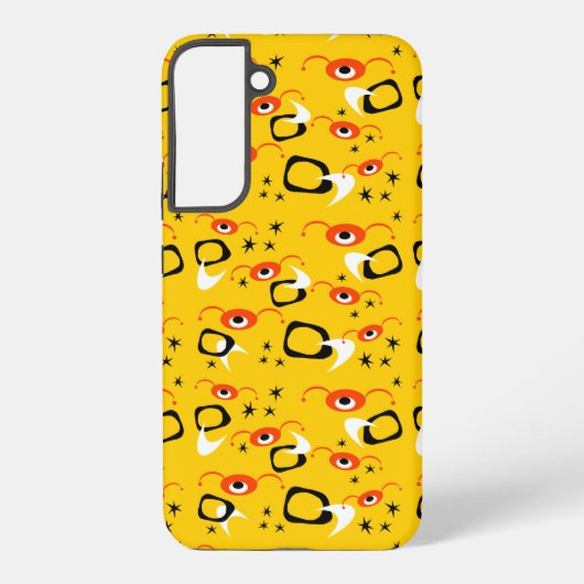 Coque Samsung Galaxy Araignées atomiques rétro (Verso)