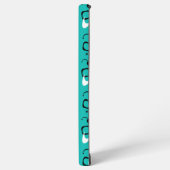 Coque Samsung Galaxy Araignées atomiques rétro (Côté gauche)