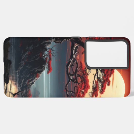 Coque Samsung Galaxy Arbre bonsaï (Verso Horizontal)