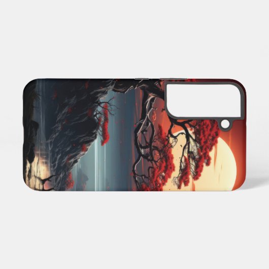 Coque Samsung Galaxy Arbre bonsaï (Verso Horizontal)