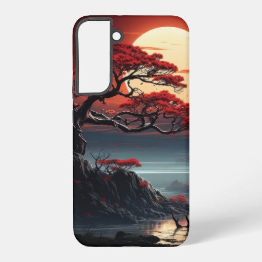Coque Samsung Galaxy Arbre bonsaï (Verso)