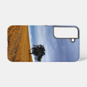 Coque Samsung Galaxy Arbre dans un champ de blé (Verso Horizontal)