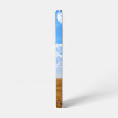 Coque Samsung Galaxy Arbre dans un champ de blé récolté (Côté gauche)