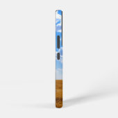 Coque Samsung Galaxy Arbre dans un champ de blé récolté (Côté droit)