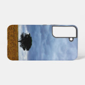 Coque Samsung Galaxy Arbre dans un champ vide (Verso Horizontal)