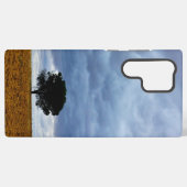 Coque Samsung Galaxy Arbre dans un champ vide (Verso Horizontal)