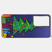 Coque Samsung Galaxy Arbre de Noël (Verso Horizontal)