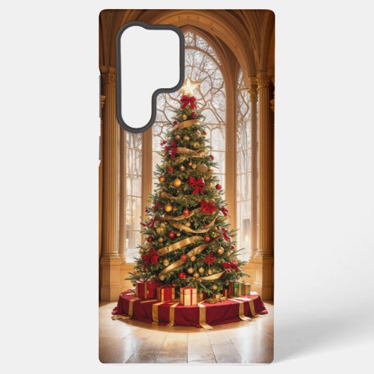 Coque Samsung Galaxy Arbre de Noël de la Grande Cathédrale (Verso)