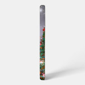 Coque Samsung Galaxy Arbre de Noël/hiver (Côté gauche)