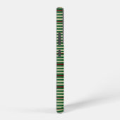 Coque Samsung Galaxy Arbre de Noël rayé (Côté droit)