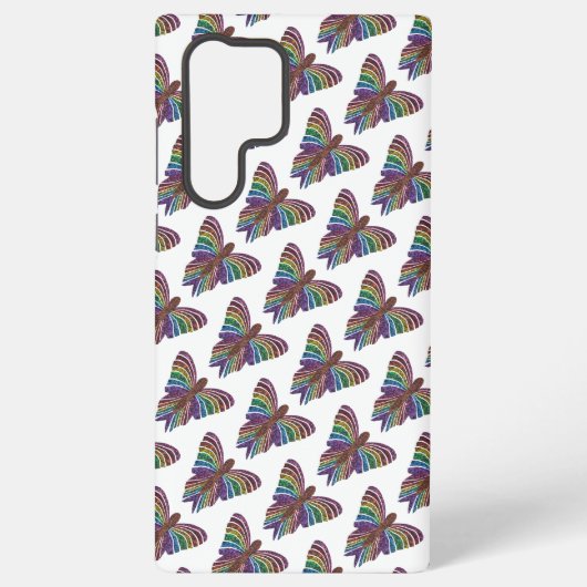 Coque Samsung Galaxy Arc-en-ciel (w) - Coque Samsung (S22 Ultra) (Verso)