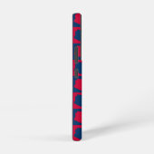 Coque Samsung Galaxy Arizona Motif rouge et bleu (Côté droit)