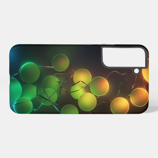 Coque Samsung Galaxy arrière - plan abstrait (Verso Horizontal)