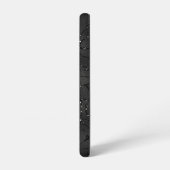 Coque Samsung Galaxy Arrière - plan de monocristolite noir (Côté gauche)