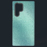 Coque Samsung Galaxy Arrière - plan de texture irisée turquoise<br><div class="desc">Image d'un arrière - plan de texture irisée turquoise.</div>