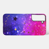 Coque Samsung Galaxy Arrière - plan rose brillant (Verso Horizontal)