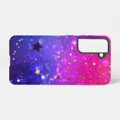 Coque Samsung Galaxy Arrière - plan rose brillant (Verso Horizontal)
