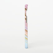 Coque Samsung Galaxy Arrière - plan rose texturé (Côté gauche)