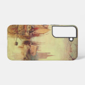 Coque Samsung Galaxy Arrivée d'un paquebot par Joseph Turner (Verso Horizontal)