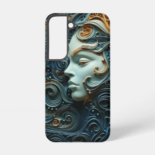 Coque Samsung Galaxy Art 3D de la femme Lune