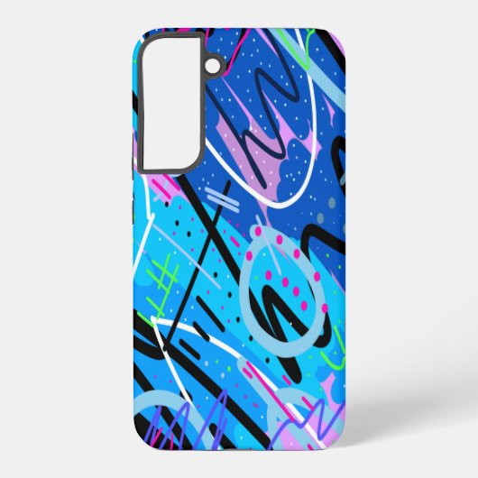 Coque Samsung Galaxy Art abstrait de constellations (Verso)