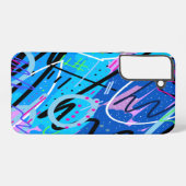 Coque Samsung Galaxy Art abstrait de constellations (Verso Horizontal)
