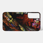 Coque Samsung Galaxy Art abstrait d'harmonie des couleurs (Verso Horizontal)
