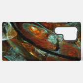 Coque Samsung Galaxy Art abstrait divisé par le temps (Verso Horizontal)
