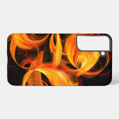 Coque Samsung Galaxy Art abstrait Fireball (Verso Horizontal)