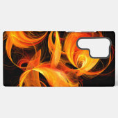 Coque Samsung Galaxy Art abstrait Fireball (Verso Horizontal)