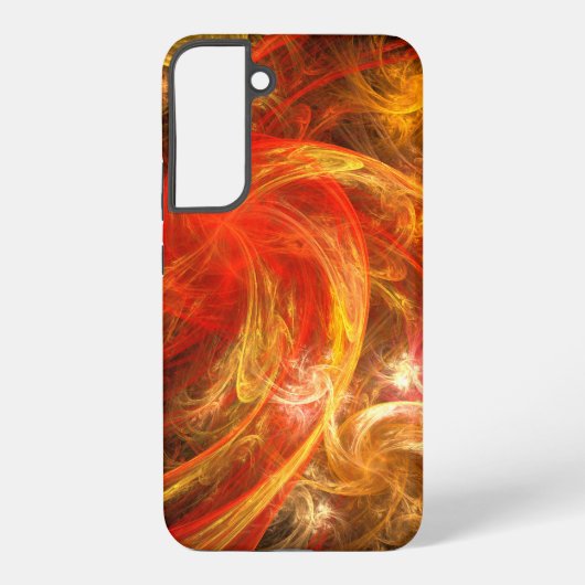 Coque Samsung Galaxy Art abstrait Firestorm Nova (Verso)