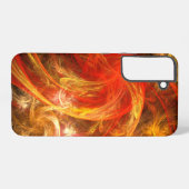Coque Samsung Galaxy Art abstrait Firestorm Nova (Verso Horizontal)